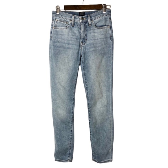 J. Crew Medium Wash High Rise Skinny Jeans 27 - Picture 1 of 7
